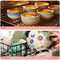 Colorful 14 Colors Stain Glass Paint Set with 6 Brushes, 1 Palette, Waterproof Permanent Glass Painting Kit for Kids to Arts on Wine Glasses,Bottle and Windows